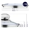 KADAX Glasdeckel mit Griff aus Metall "Finsta ", Produktbild-Vorschau 4