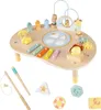 COSTWAY Aktivitätstisch Holz, Baby Montessori Spieltisch Produktbild-Vorschau 1