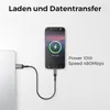 deleyCON 0,30m Micro USB Kabel Kurz Ladekabel Datenkabel Produktbild-Vorschau 6