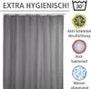 Zasłona prysznicowa, tekstylna, 180x200 cm, WENKO Podgląd zdjęcia produktu 14