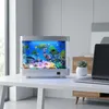 LED Aquarium Lampe mit schwimmenden Fischen, Nachtlicht & Produktbild-Vorschau 7