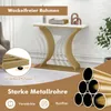 100 cm dlhý konzolový stolík s policou, predsieňový stolík Náhľad obrázku produktu 4