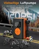 Tragbar Mini Fahrradpumpe 120PSI 2*550mAh leise 50dB mit Produktbild-Vorschau 5