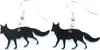 Fuchs Ohrringe Füchse Fuchsohrringe Miniblings Acrylglas Produktbild-Vorschau 1