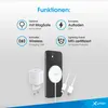 Product features and accessories for a wireless charging set. Anteprima dell’immagine prodotto