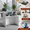 TWSOUL Empfangstheke mit LED-Beleuchtung,Rezeptionstresen Produktbild-Vorschau 6