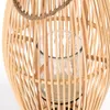 Deko  LATERNE "ZYA" |  Bambus | Natur Windlicht | Größe: 60 Produktbild-Vorschau 5