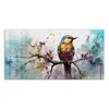 DEQOART Glasbild Echtglas 100x50 cm 'Frühlingsfarbenspiel' Produktbild-Vorschau 2