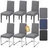 Verdego Stretch-Stuhlhussen 6er-Set, Esszimmerstuhlbezug, Produktbild-Vorschau 1