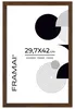 Brauner Bilderrahmen 29,7 x 42 cm A3-Rahmen für Poster und Produktbild-Vorschau 1