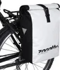 Zagatto Groß Fahrradträger-Seitentasche, weiß "On the Move" Produktbild-Vorschau 1