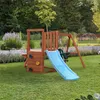 Hrací věž HOME DELUXE ROMI - 199 x 116 cm | Lezecká věž s Náhled obrázku produktu 2