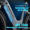 X2 E-Bike 26 Zoll, Elektrofahrrad mit 7-Gang Shimano Produktbild-Vorschau 2
