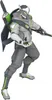 FUNKO Action Figure - Overwatch 2 Genji Produktbild-Vorschau 2