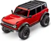 A red remote-controlled car, a Ford Bronco replica, is shown from a high angle against a white background. Anteprima dell’immagine prodotto