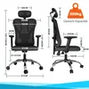 Bürostuhl Ergonomisch Schreibtischstuhl mit Umklappbare Produktbild-Vorschau 7