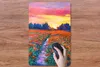 MuchoWow® Mauspad Mousepad Malerei - Natur - Blumen - Produktbild-Vorschau 3