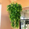 Künstliche Eukalyptus-Hängepflanze, künstliche Grünpflanze Produktbild-Vorschau 4