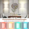 2er Set Wandleuchte Wiederaufladbare 16 RGB Farben Dimmbare Produktbild-Vorschau 2