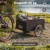 Rimorchio per biciclette Wiltec 139x88x60 cm fino a 65 kg, Anteprima dell’immagine prodotto 10