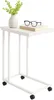 Relaxdays Beistelltisch mit Rollen, HxBxT: 68 x 50 x 35 cm, Produktbild-Vorschau 1