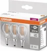 Osram Base E14 set di 3 lampadine a filamento LED 4W 470Lm Anteprima dell’immagine prodotto 5