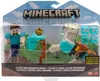 Cavallo corazzato e Steve di Minecraft Anteprima dell’immagine prodotto 1