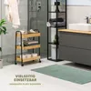 carrello da cucina eluno a 3 livelli, carrello di servizio Anteprima dell’immagine prodotto 4