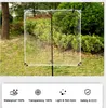 Bâche PVC claire imperméable Tarps Protection des plantes Voir les images du produit 7