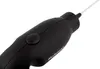 Close-up of a black handheld electric frother. Produktbild-Vorschau