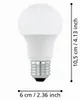 Lampadina LED - Bianco - Plastica - E27 Anteprima dell’immagine prodotto 3