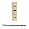 Szafka z szufladami ZELLER, 5-szufladowa Podgląd zdjęcia produktu 6