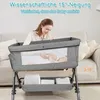 Lit d'appoint réglable en hauteur Lit bébé avec roulettes Voir les images du produit 4