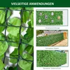 Outsunny Künstliche Hecke Wanddekoration Sichtschutz Hecke Produktbild-Vorschau 5
