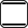 A black and white illustration of a cooking pot with two black horizontal bars above and below the central white space. Náhľad obrázku produktu