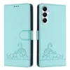 Leder Hülle für Samsung Galaxy A05S Süße Katze Flip Case Produktbild-Vorschau 2