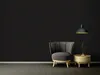 Profhome 935914-GU Ton-in-Ton Tapete Uni glänzend schwarz Produktbild-Vorschau 4