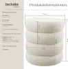 sgabello tectake® con vano portaoggetti Rivestimento Anteprima dell’immagine prodotto 12