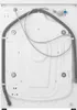The back of a white washing machine. Produktbild-Vorschau
