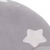 vidaXL Detská pohovka Light Grey s hviezdami Soft Plush Náhľad obrázku produktu 6