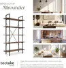 A collage showing a bookshelf in a room and lifestyle shots of different rooms. Náhled obrázku produktu