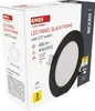 LED podhledové svítidlo NEXXO černé, 12 cm, 7 W, teplá/neutrální bílá Anteprima dell’immagine prodotto