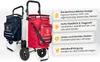 Einkaufstrolley klappbar mit Lufträdern 45 kg – Produktbild-Vorschau 12