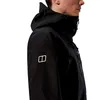Wasserdichte Ridge-Seeker Jacke von Berghaus; schwarz; Hardshelljacke für Herren; mit Kapuze und Reißverschluss. Produktbild-Vorschau