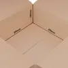Close-up view of the inside of a cardboard box, showing dimensions. Produktbild-Vorschau