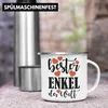Trendation - Enkel Emaille Tasse Geschenk Oma Opa Enkel Produktbild-Vorschau 3