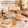 Sauerteig Starter Set mit Gärkörben, Brotbackzubehör Productafbeelding-voorbeeld
