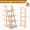 A diagram showing the dimensions of a wooden plant stand, with measurements in centimeters. Náhled obrázku produktu