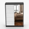 Kleiderschrank Schwebetürenschrank Schrank 150 cm Produktbild-Vorschau 5