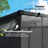 Plastikowa szopa Outsunny 3.24m² 190x191x215cm szopa Podgląd zdjęcia produktu 6